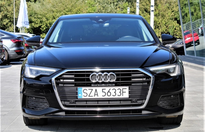 Audi A6 cena 167600 przebieg: 52250, rok produkcji 2018 z Limanowa małe 667